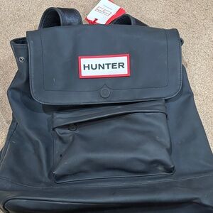 Hunter Classic Black Backpack for Men